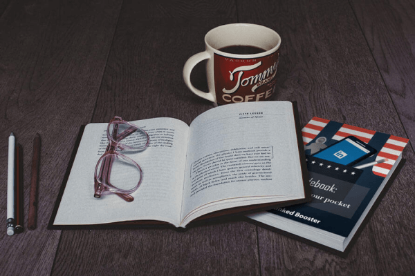 NutSales ebook with coffee